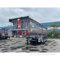 4 محاور Tipper Dump Dump Semi Trailer